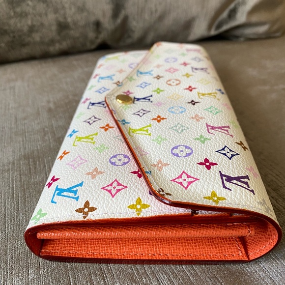 ✨BRAND NEW ✨💯% AUTHENTIC LOUIS VUITTON SARAH WALLET MULTICOLOR - Picture 4 of 17